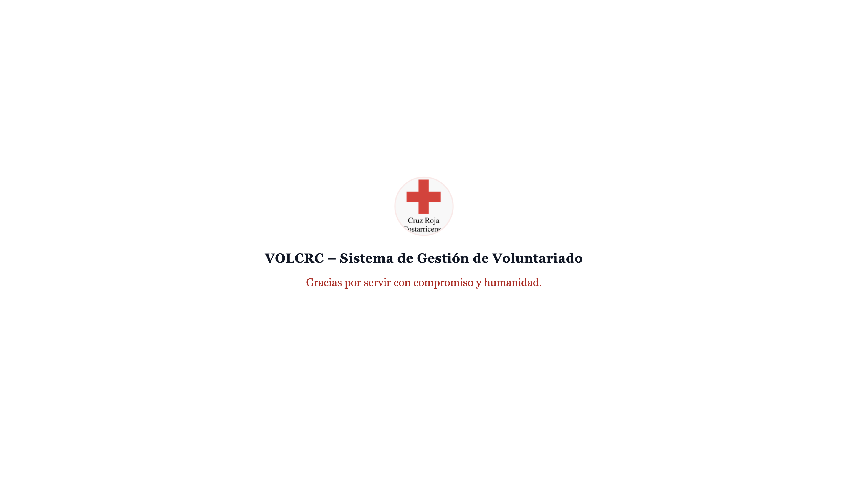 VOLCRC Cruz Roja